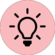 Light bulb icon red.svg